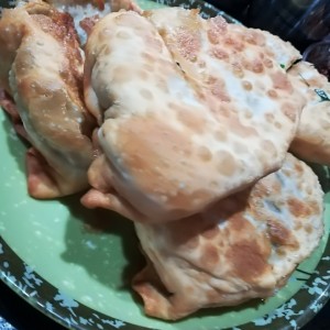 empanada de cebollina con huevo ?