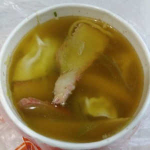 Sopa de wanton.