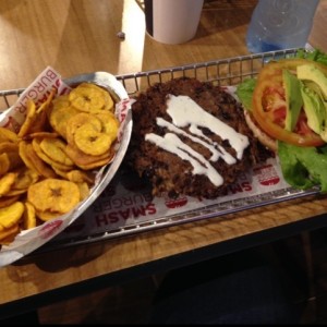 avocado Ranch Blackbean Burger