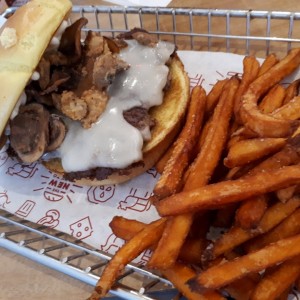 Truffle Mushroom Burger