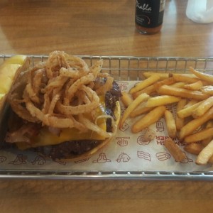 BBQ smash burger