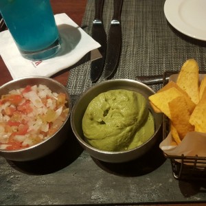 Pico e' gallo y guacamole