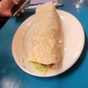 Plato Fuerte - Burrito Especial bien grande 