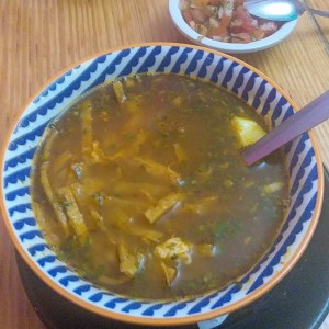 sopa de tortillas