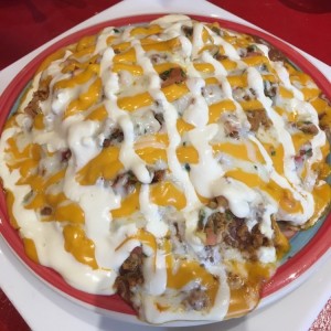 Nachos charro mexicano