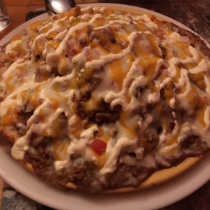 Nachos charro mexicano