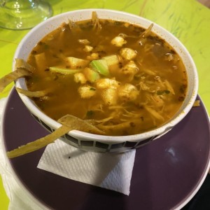 Sopa de Tortilla de la Casa