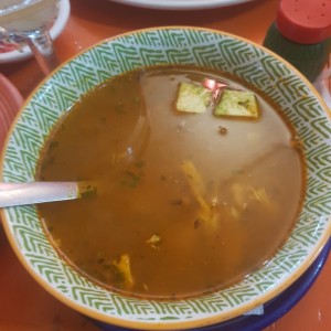 sopa de tortilla