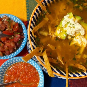 Sopa de Tortilla de la Casa