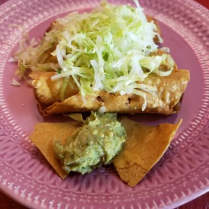 flautas de pollo