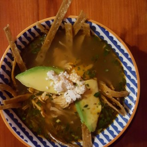 sopa de tortilla