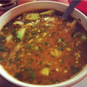 Sopa de tortilla