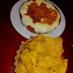 fundido de queso mixto de carnes