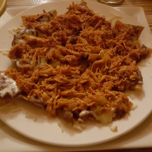 Nachos de pollo