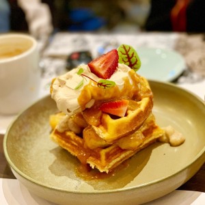 Banana Waffle