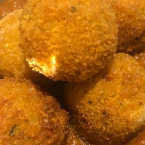 Arancini en Salsa Rustica