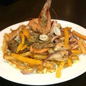 Parrilla mar y tierra 17,25 $