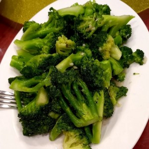 brocoli con ajo