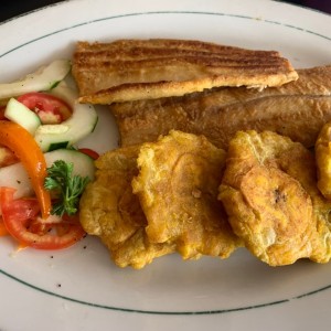 Filete de pescado a la plancha