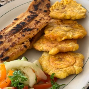 Filete de pescado a la plancha 