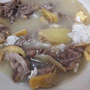 Sopa de jengibre