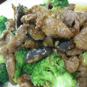 carne con brocoli