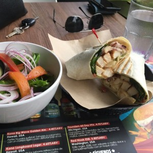 WRAP DE POLLO