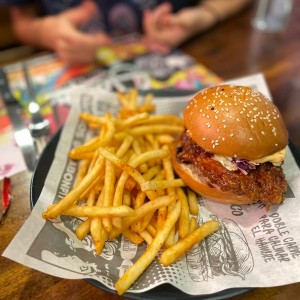 Korean Chicken burger