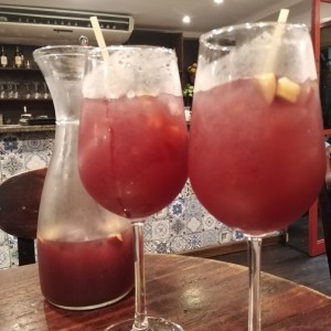 Jarra de sangria de la buena!!! 