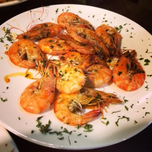 Gambas al ajillo