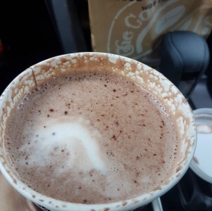 dark hot chocolate