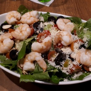 Ensalada con camarones 