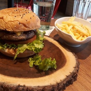 Hamburguesa barbecue