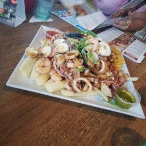 Picada mar y tierra