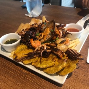 Parrillada de mariscos