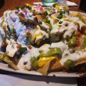 Nachos de pollo