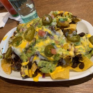 Nachos de pollo