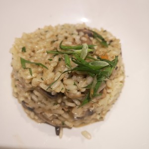 risotto de hongos