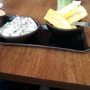 ceviche de corvina 