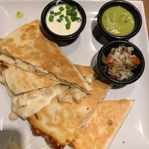 quesadillas de pollo