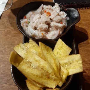 ceviche de corvina