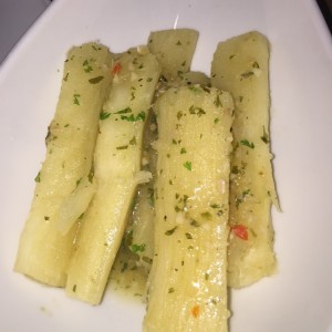 yuca al vapor