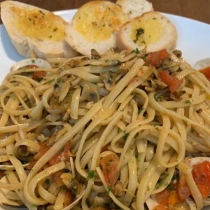 Pasta de almejas 