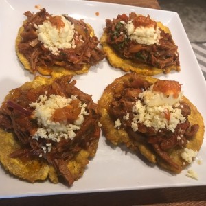 Patacones de Ropa Vieja