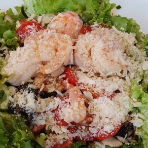 ensalada de camarones