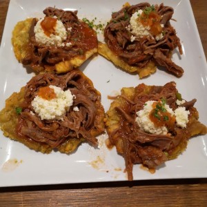 patacon con ropa vieja 