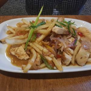 pollo salteado