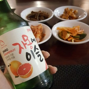 soju y entradas