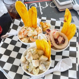 Ceviches - Trio de Ceviches