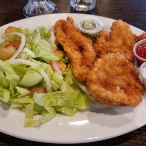 milanesa de pollo